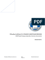 FNS40815 Certificate IV in FINANCE & MORTGAGE BROKING: BSBITU306 Design and Produce Business Documents