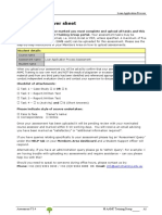 Assessment Cover Sheet: Info@aamctraining - Edu.au