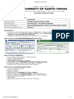 Print Payslip - UST Admission