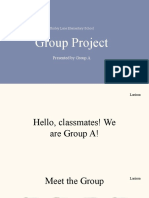 Group Project: Shirley Lane Elementary School
