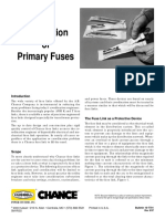 Application of Primary Fuses - HUBBELL