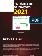 Calendário de Obrigações Fiscais OFICIAL