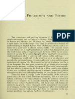 Allan Bloom - ''Political Philosophy & Poetry''