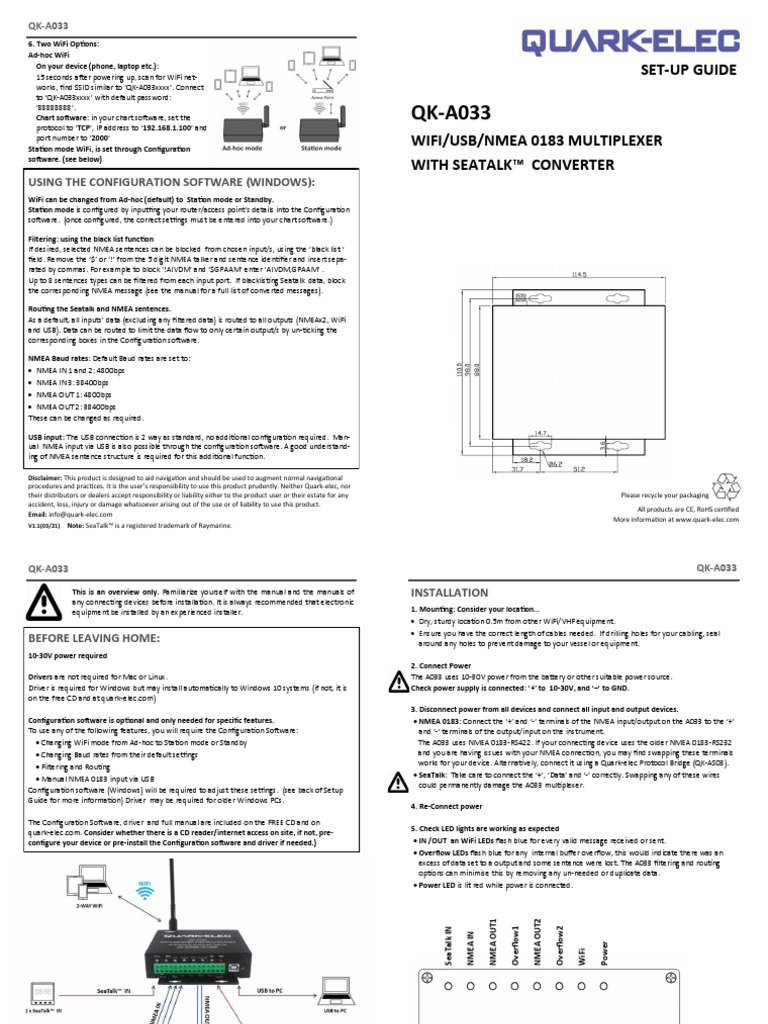 Set-Up Guide: Using The Configuration Software (Windows) | PDF | Wi Fi ...
