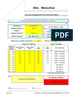 Aprovação Equipamento