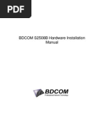Download SWITCH BDCOM S2508B Hardware Installation Manual by Harry Chan Putra SP MTCNA MTCTCE MTCRE SN52666670 doc pdf