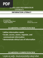 What Is Information Literacy