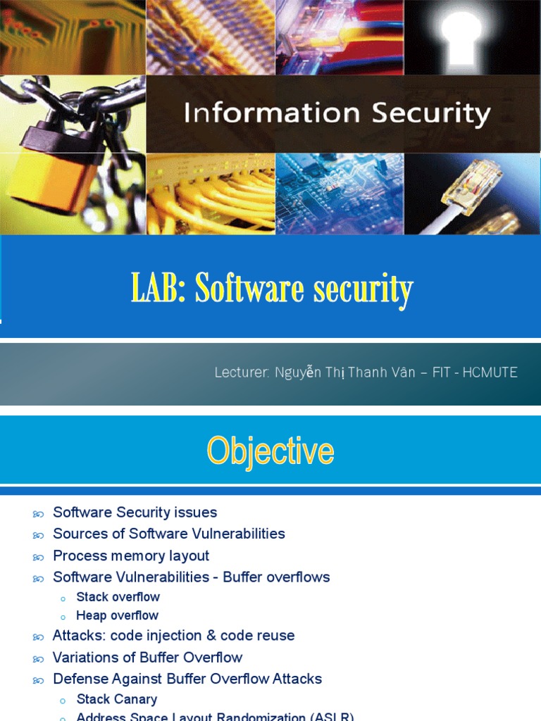 LAB - Chapter 3 - Software Security-LAB | PDF