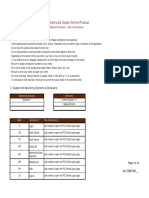 Food Chemicals Codex Online Product: Validation Protocol - Test Information