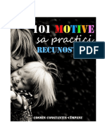 101 - Motive Sa Practici Recunostinta