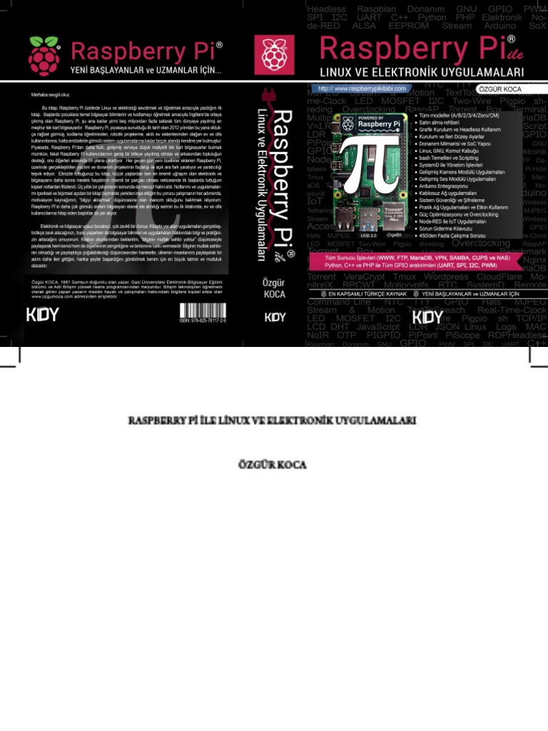 Kitap Raspberry Pi Ile Linux Ve Elektron | PDF