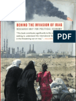 Behind Invasion of Iraq