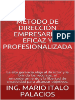 Metodo de Direccion Empresarial - Ing. Mario Italo Palacios