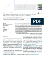 An Assessment of Soil Erosion Prevention by Vegetation in Mediterranean Europe Current Trends of Ecosystem Service Provision 2016 Ecological Indicator