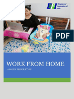Work From Home: A Policy Prescription