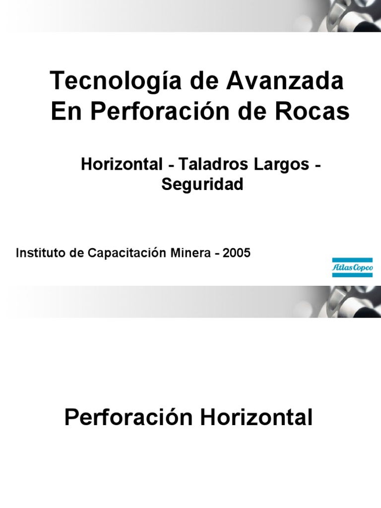 Tecnología en Perforadoras Simba M4C | PDF
