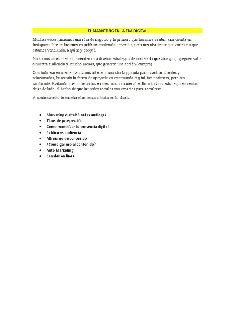 Estrategias de Marketing Digital Efectivas | PDF | Crecimiento personal ...