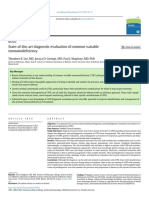 State-Of-The-Art Diagnostic Evaluation of Common Variable Immunodeficiency