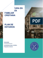 Plan de Estudios Lic Psicologia Cristiana