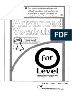 Advanced Vocabulary For o Level PDF Free