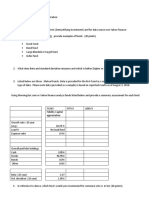 Mutual Fund Assignment One