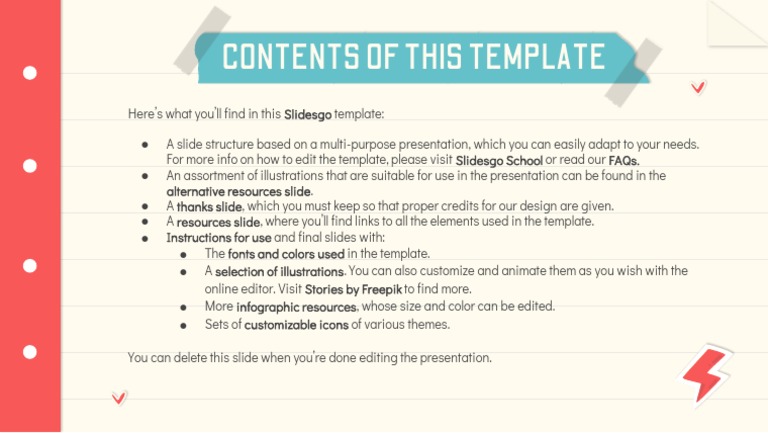 Contents of This Template | PDF | Art