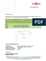 COT. LMP 061.06.18 - Mainframe Liners Chancadora Metso HP 300