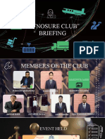 Cynosure Club Briefing