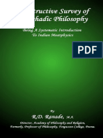 (Part1) A.constructive - Survey.of - Upanishadic.philosophy