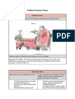 Political Cartoon Precis - Ib Ela 11 - Lauren Andrade