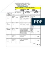 Plan. Ev. Artes 5°