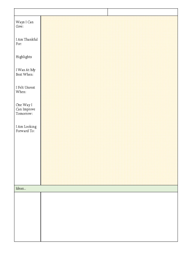 Personal Reflection and Growth Journal | PDF