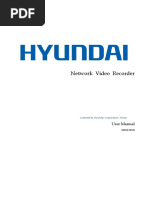 NVR Hyundai Nextgen User Manual