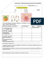 Actividad para Vida Saludable