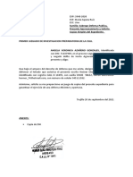 Modelo de Apersonamiento y Solicitud de Copias