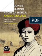Sugako, Kanno - Reflexiones en El Camino Hacia La Horca - (Ed. Anarquismos)