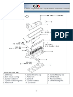 2010 D 2.5 TCI-4D56 Cylinder Head Components Locations