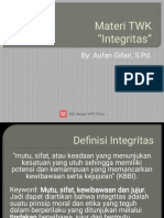 Materi TWK Integritas