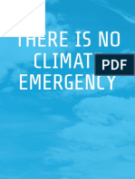 There is No Climate Emergency