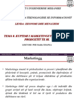 KAPITULLI 8. Kuptimi I Marketingut. Zhvillimi I Produktit Te Ri