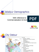 Jabalpur Demographics: With Reference To Commercialization & Economies