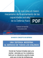 Ministerio de Defensa - Financiamiento FFAA