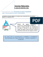 Ciencias. Guia Caracteristicas, Estados y Ciclo Del Agua