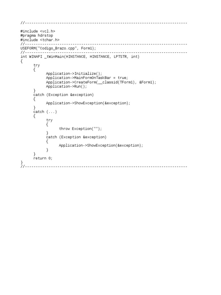 Delphi Application Initialization Code | PDF | Business