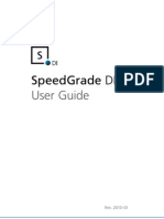 2010 SpeedGrade UserGuide
