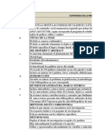 Lista de Cotejo Del INFORME