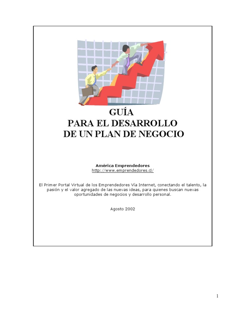 Guia para El Desarrollo de Un Plan de Negocio | PDF