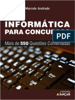 Informática para Concursos Mais de 550 Questões Comentadas by Marcelo Andrade, Concurso