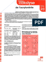 Fiche #20, Synthèse de L'acrylonitrile (PDF - 207.9 Ko) Fiche #20, Synthèse de L'acrylonitrile (PDF - 207.9 Ko)