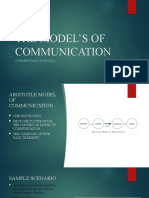 Comm Model Scenarios